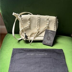 Henry Beguelin New Dolcezza Ricamo Crossbody Bag - Worn Once